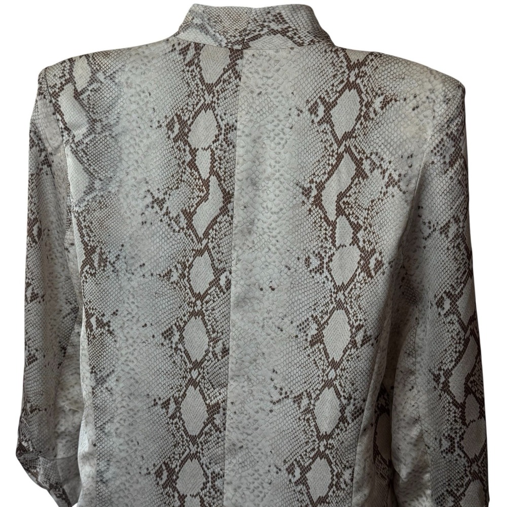 NEW Bishop + Young Satin Iconic Python Print Ligh… - image 6